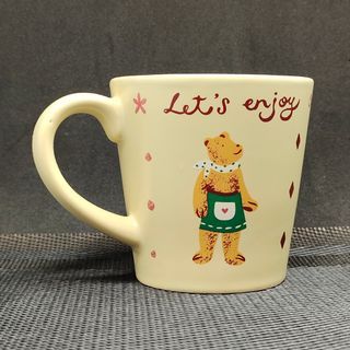 Bears Printed Stoneware Cup/Mini Mug