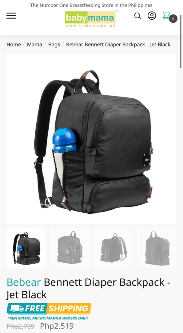 Bebear diaper bag online