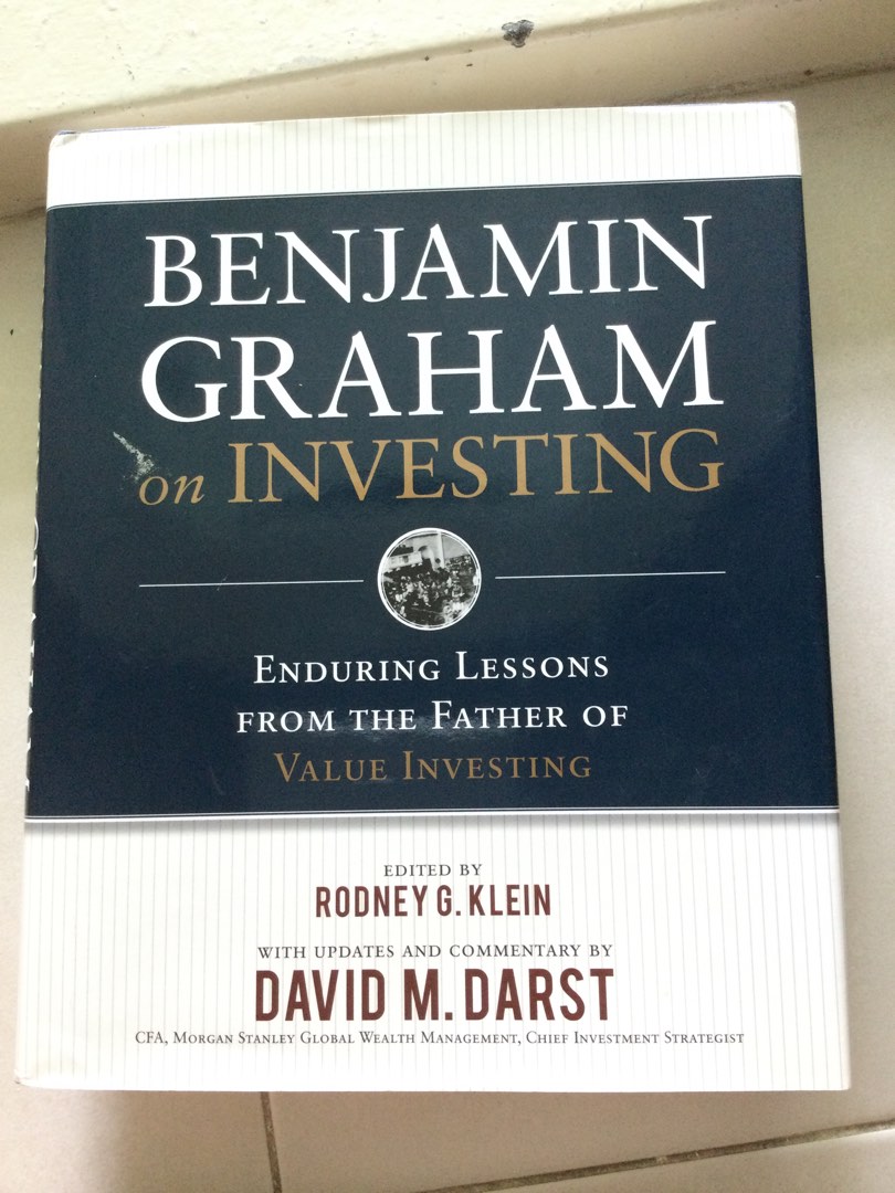 Benjamin Graham on Investing: Enduring Lessons from the Father of Value  Investing by Benjamin Graham
