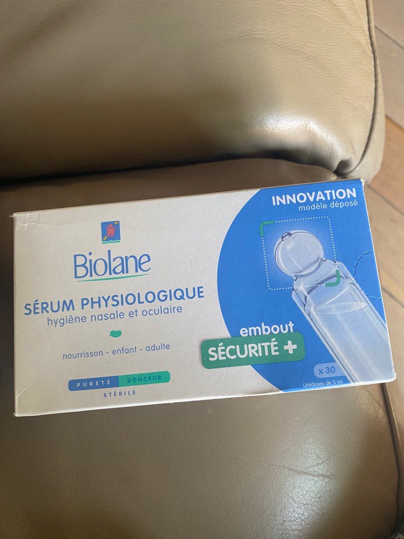 Biolane serum physiologique, 兒童＆孕婦用品, 洗澡及換尿片, 洗澡及換尿片- 其他用品- Carousell