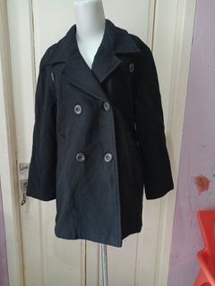 Black long Coat e. Market