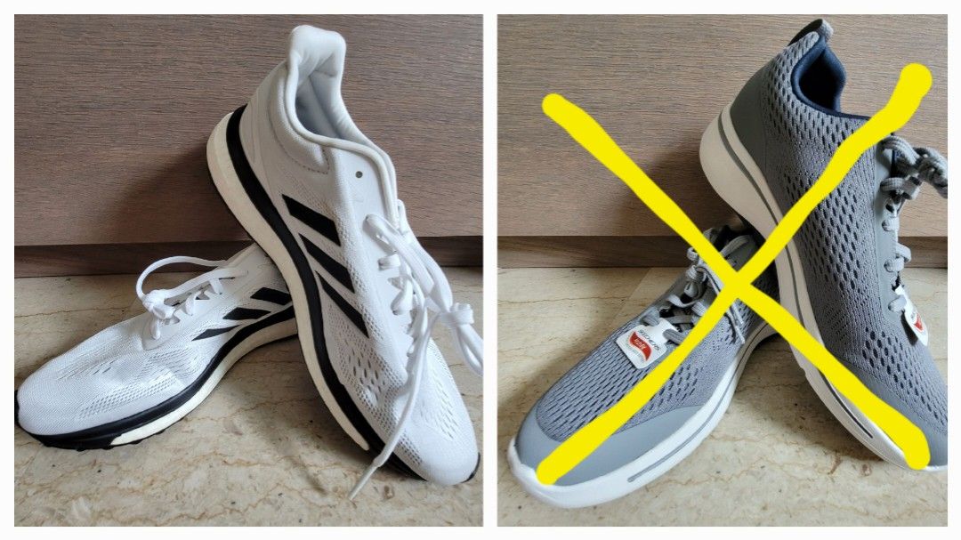 Skechers go walk vs adidas boost hotsell