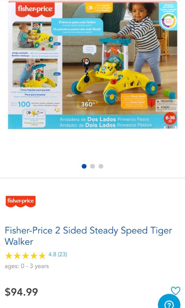 2 sided steady speed walker