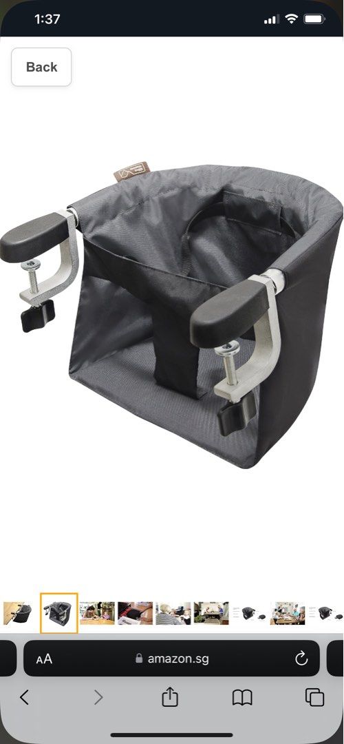 Mountain buggy clip on highchair 2025
