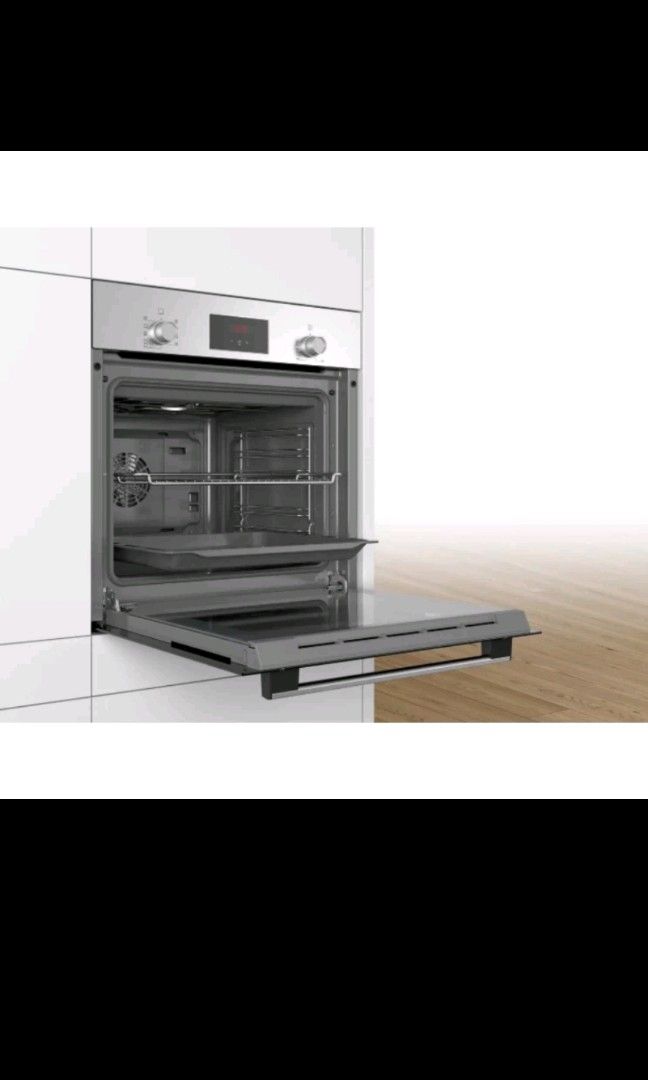 BOSCH BuiltIn Oven HBF114BR0K 66L (warranty till 27feb24), TV & Home