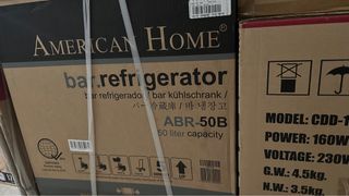 Brand new American Home Bar Refrigerator