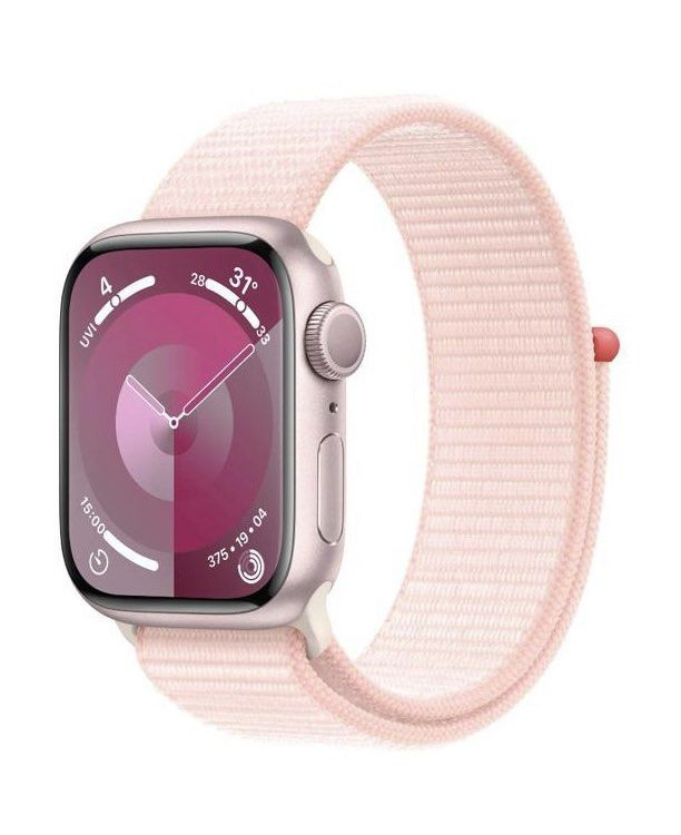 White apple watch clearance with pink band