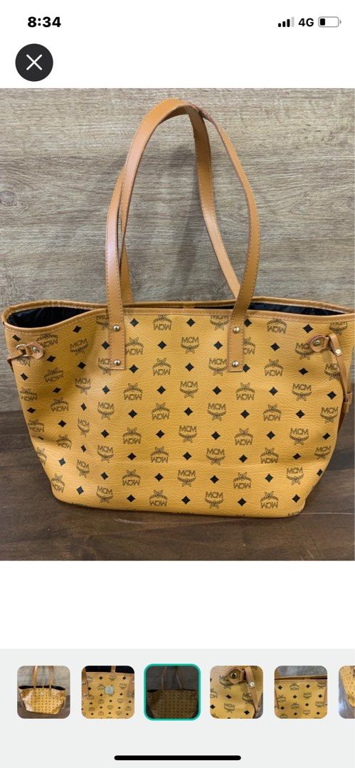 Mcm luggage sale outlet