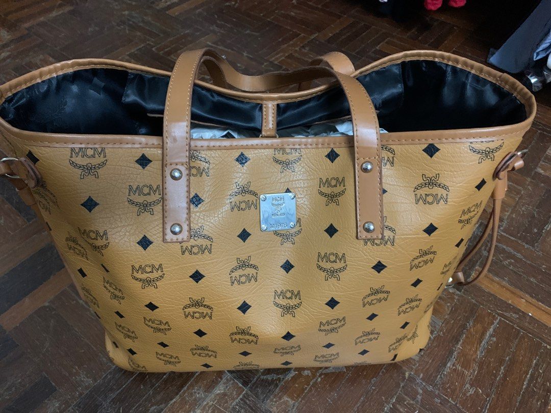 Mcm sale tote cheap