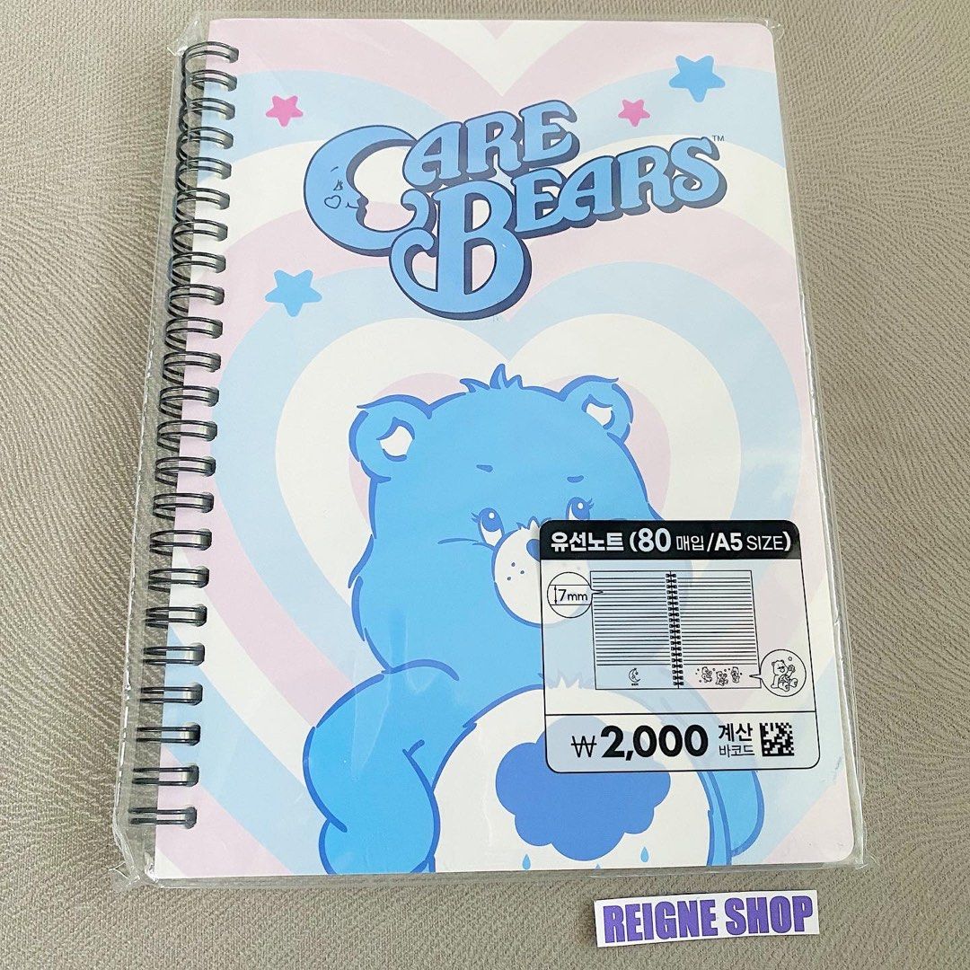 CAREBEARS NOTEBOOK, Hobbies & Toys, Stationary & Craft, Stationery ...