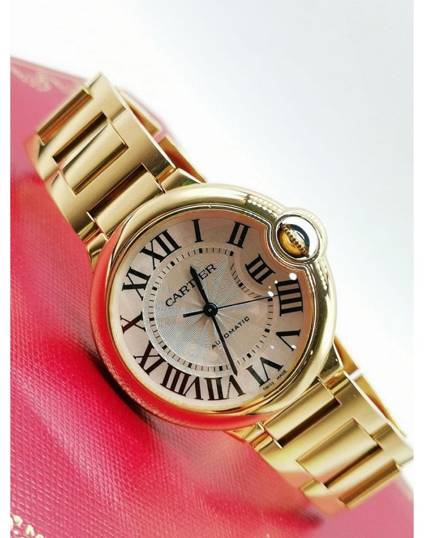 Gold cartier shop ballon bleu