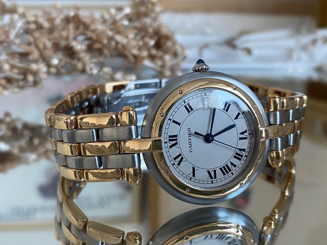 Cartier panthere best sale 3 row watch