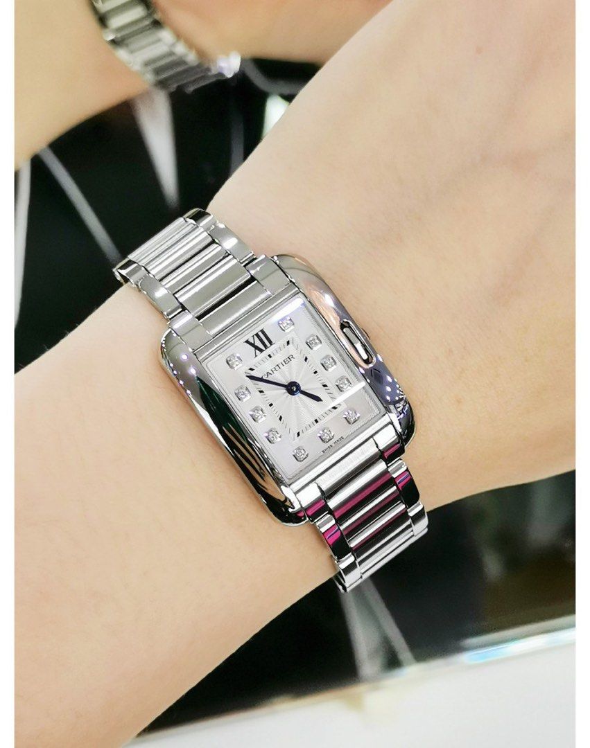 Cartier tank anglaise ladies new arrivals