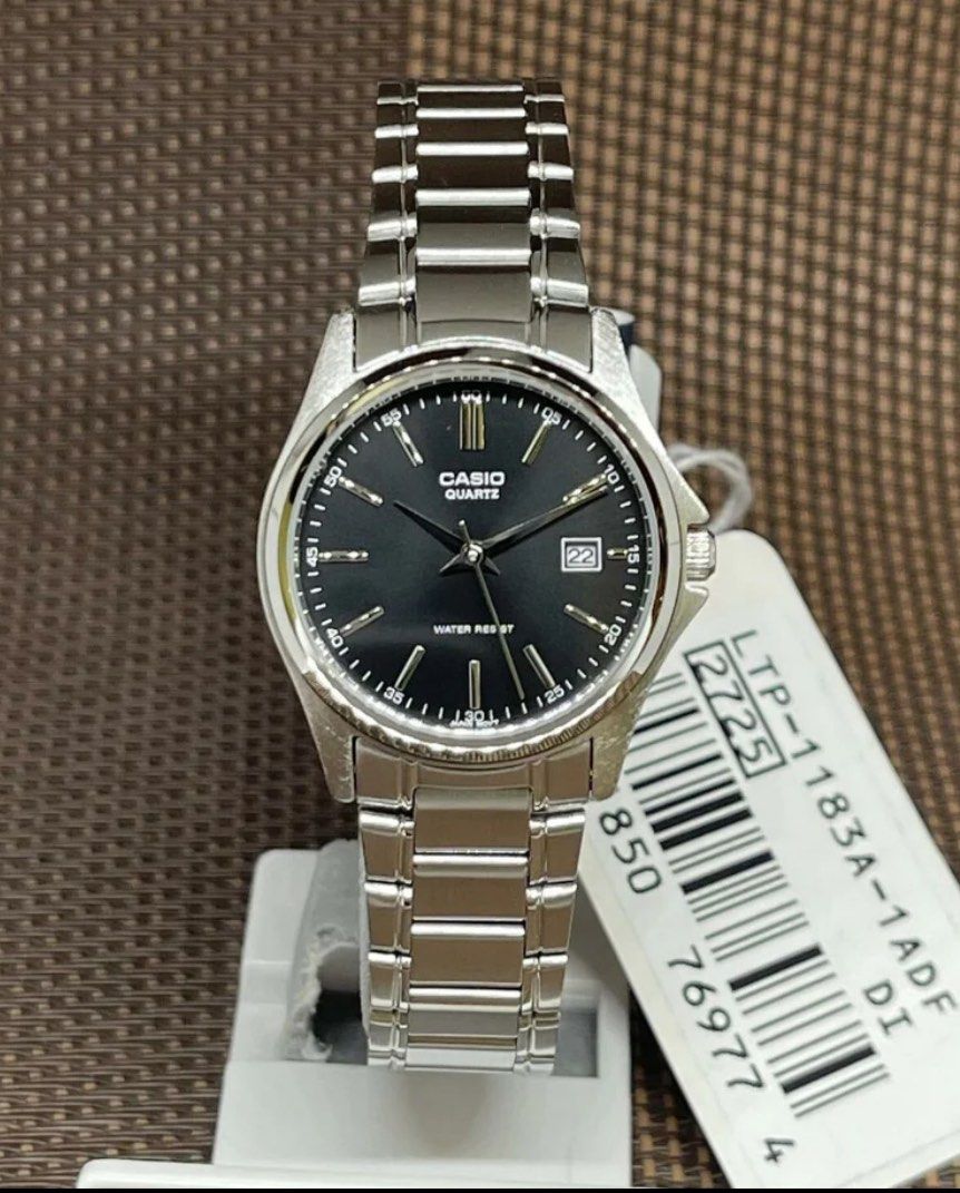 Casio stainless steel watch, Men's Fashion, Watches & Accessories ...