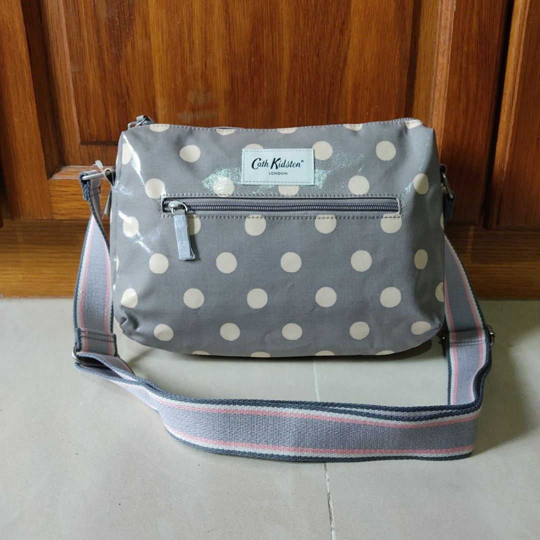 Cath kidston clearance grey spot bag