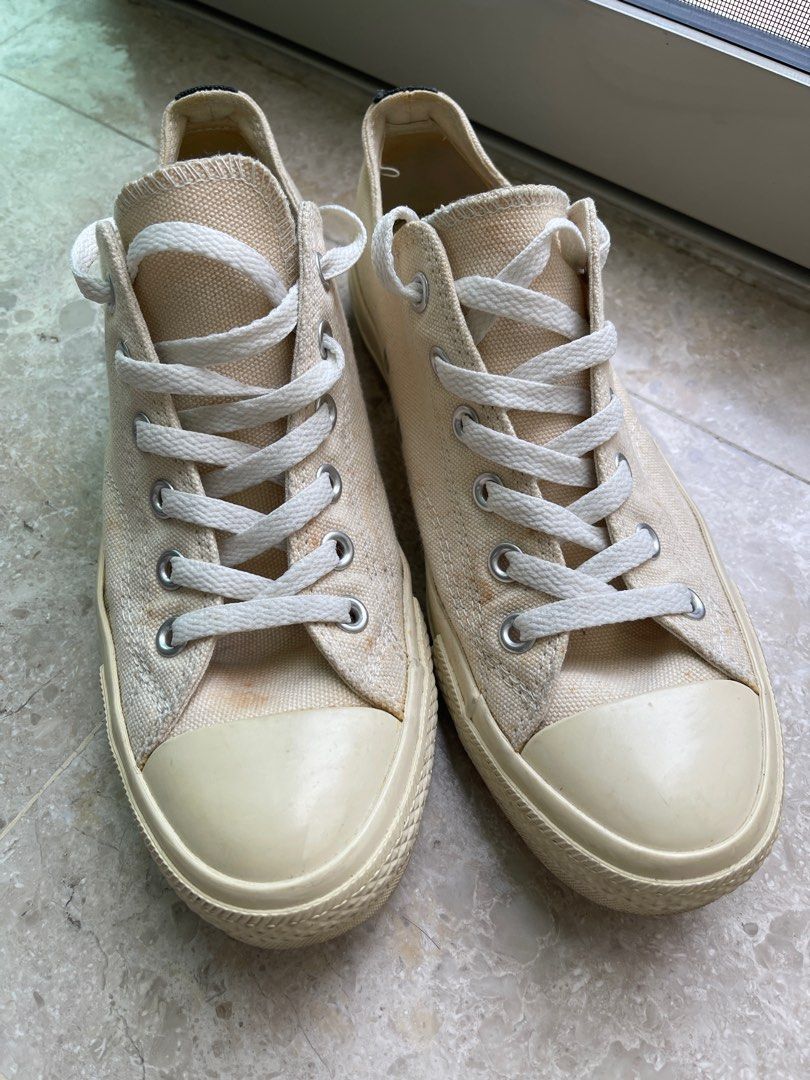 Cdg top converse beige