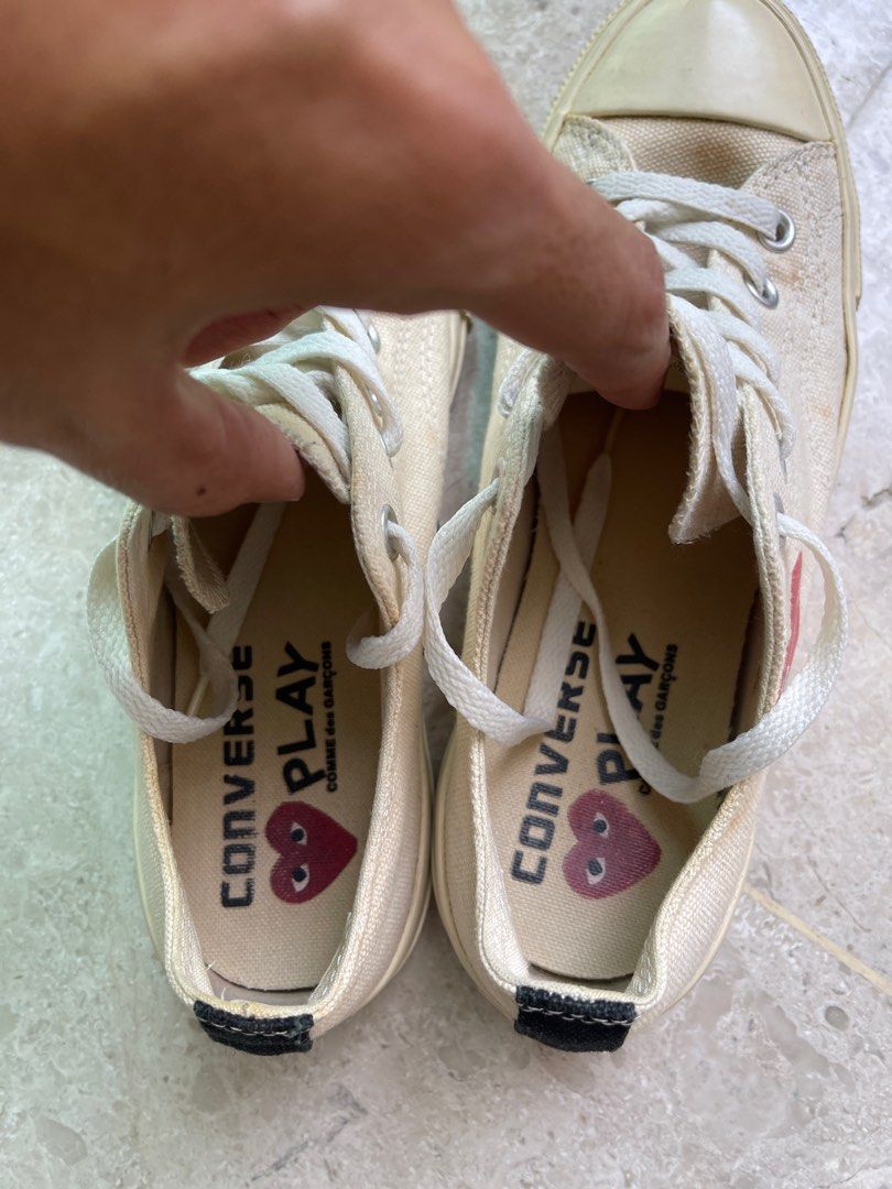 CDG x Converse Men s Fashion Footwear Sneakers on Carousell
