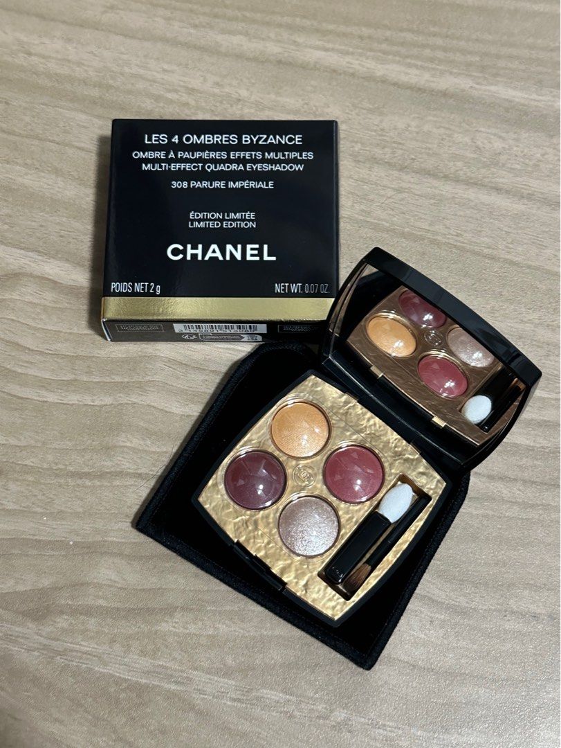 CHANEL EYESHADOW LES 4 OMBRES BYZANCE 308 PARURE IMPERIALE LIMITED