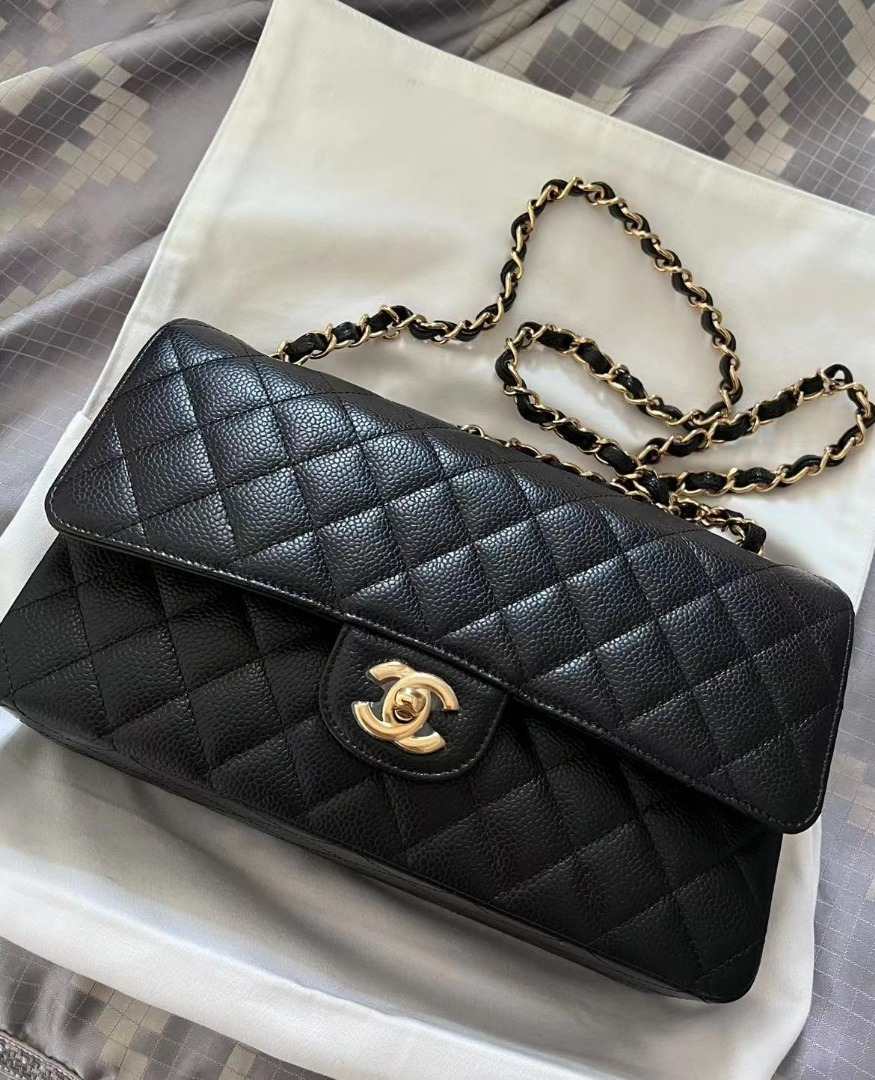 CHANEL cf 25 classic bag medium size, Luxury, Bags & Wallets on Carousell
