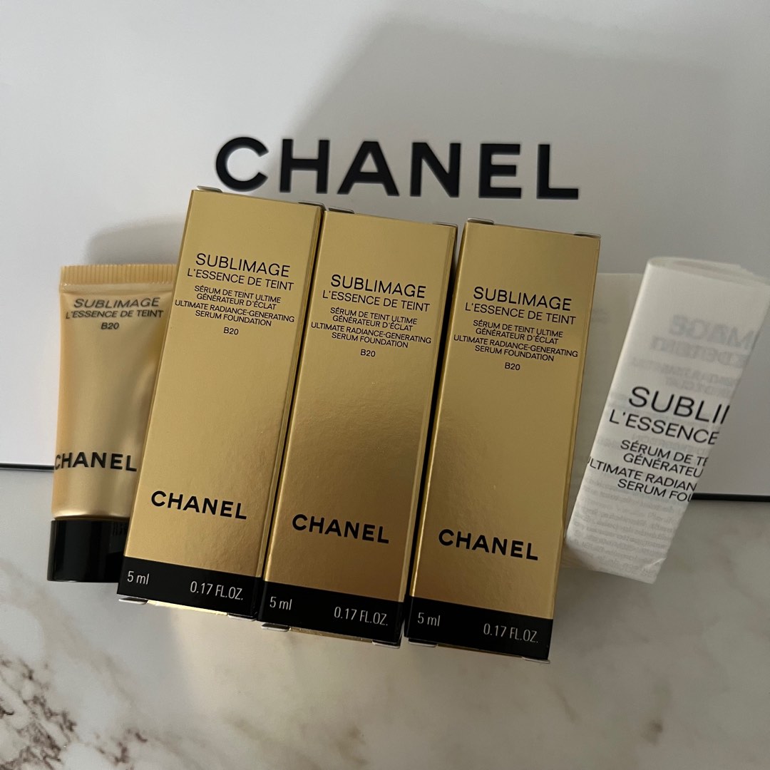 Chanel L'essence De Teint Serum Foundation B20 5ml, Beauty & Personal Care,  Face, Makeup on Carousell