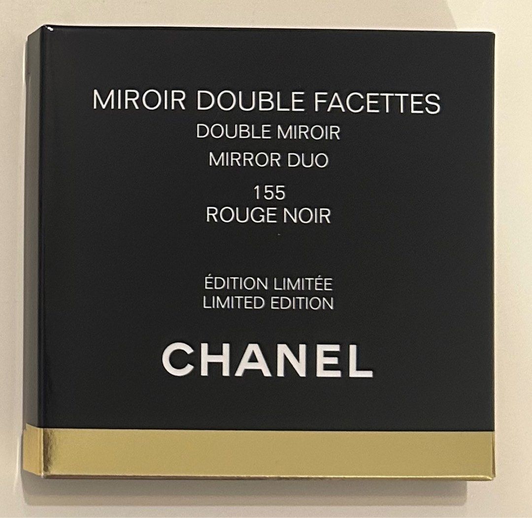 URGENT WTS Chanel mirror miroir double facettes 155 Rouge noir