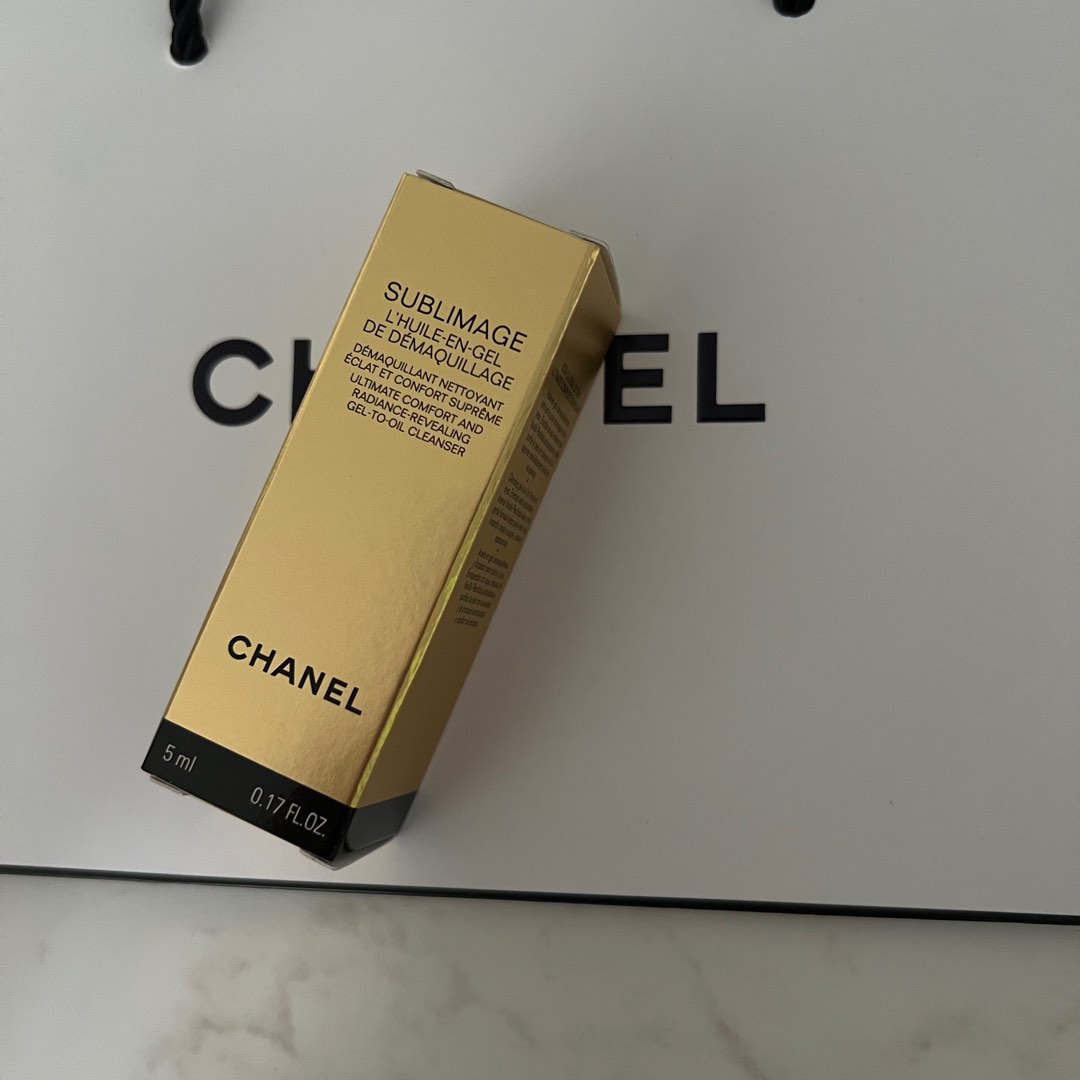 2 Chanel Sublimage L'huile - En - Gel De Demaquiillage gel to oil cleanser.