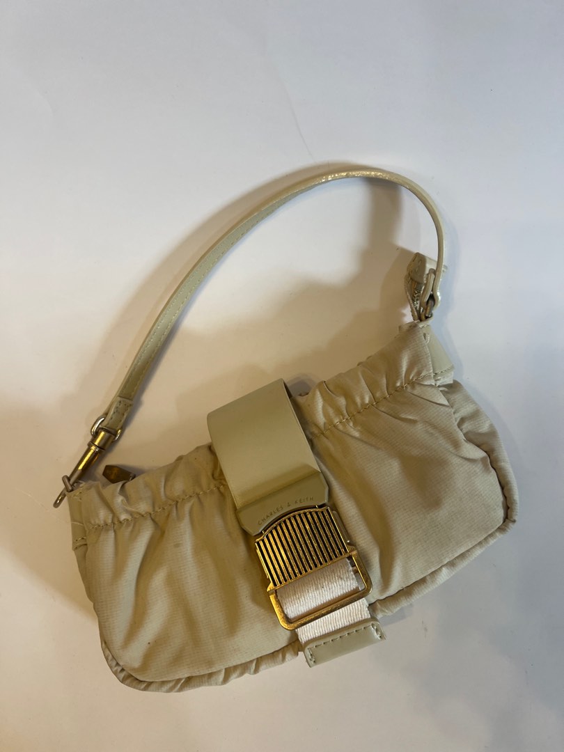 Charles & Keith Mini Baguette Bag, Luxury, Bags & Wallets on Carousell