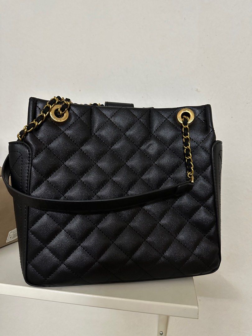 Structured trapeze bag charles and 2025 keith
