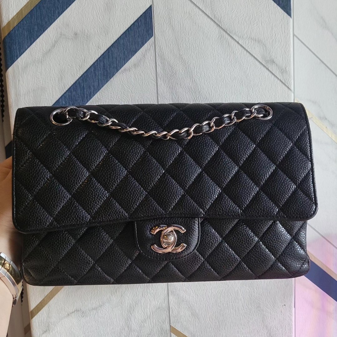 CHEAPEST 8990! Full Set Chanel Classic Medium Flap, Luxury, Bags