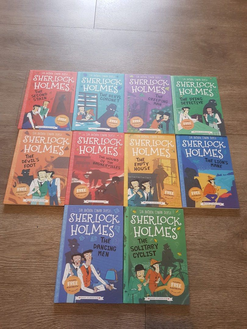 Kids Sherlock Rache Children Sherlock Holmes. With audio book, Hobbies & Toys, Books ...
