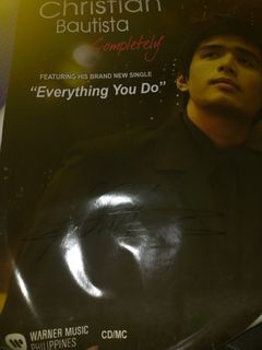 Christian Bautista - Signed Poster