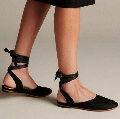 Clarks ankle clearance strap flats