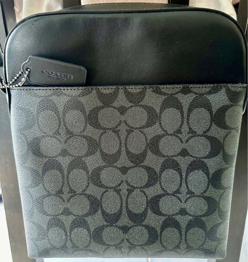 Men's coach shop flight bag