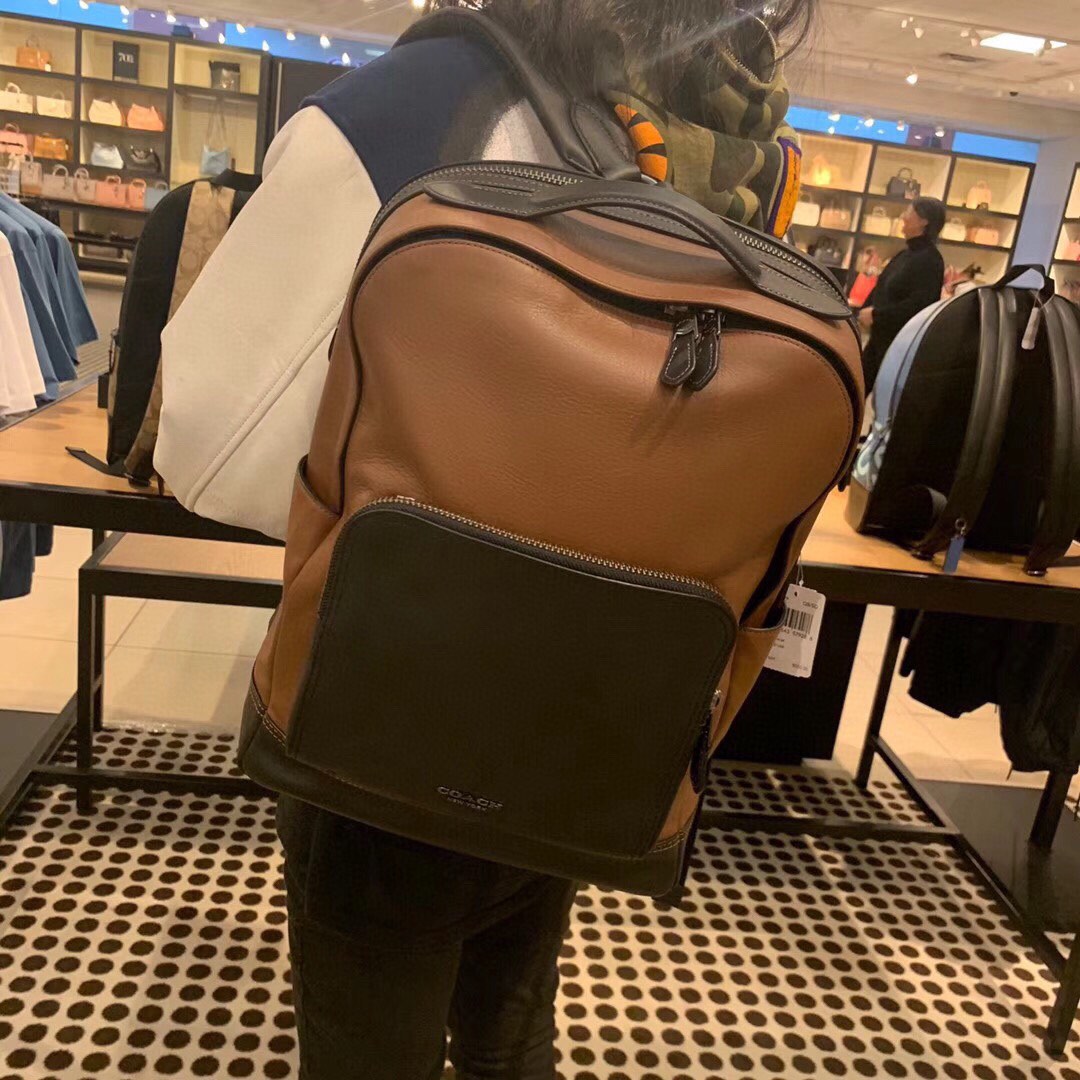 Coach leather men s backpack Men s Fashion Bags Backpacks on