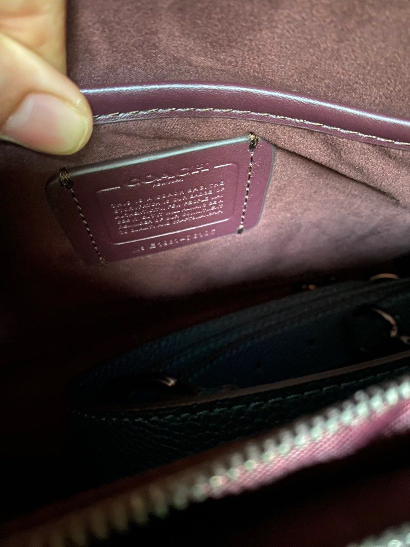 Coach tabby shoulder bag colorblock clearance