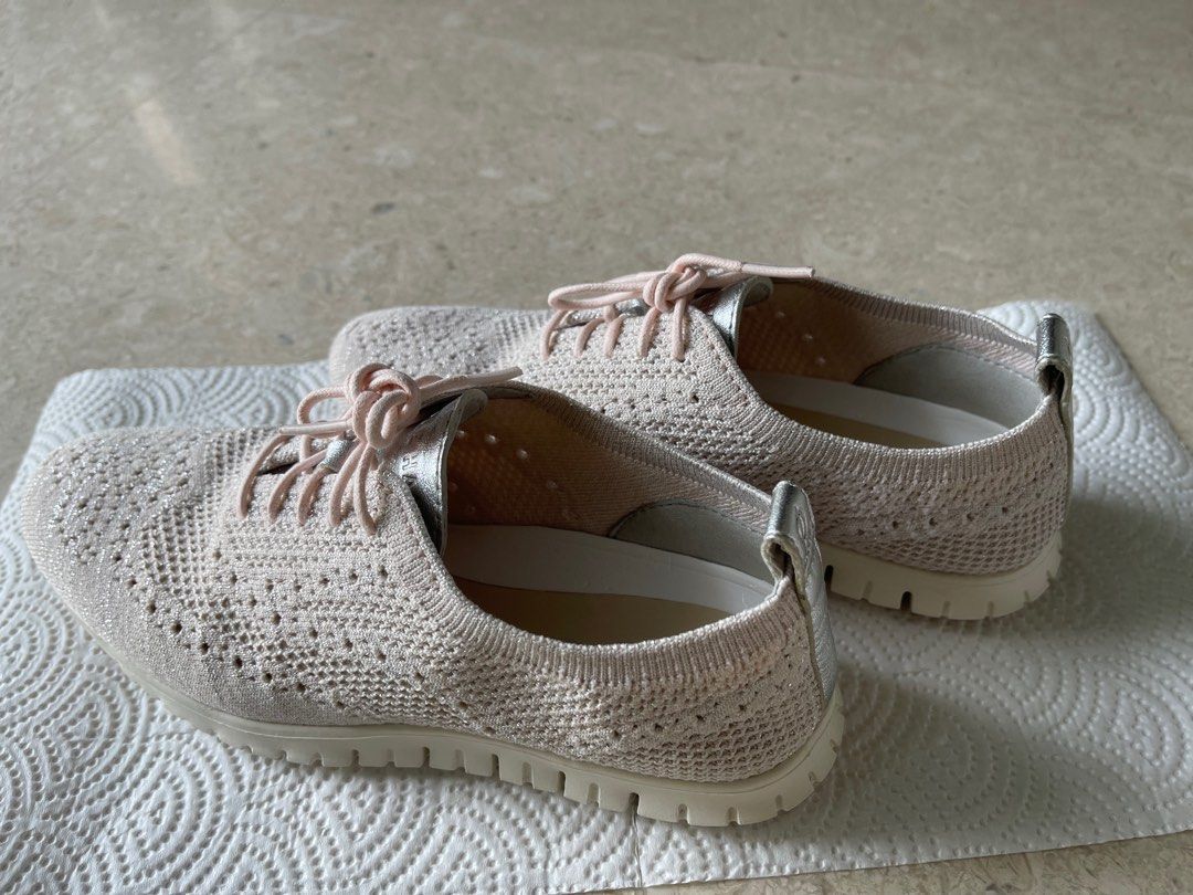 Cole haan light pink sneakers