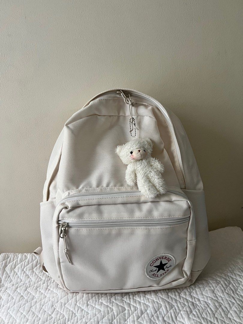 Converse store backpack white