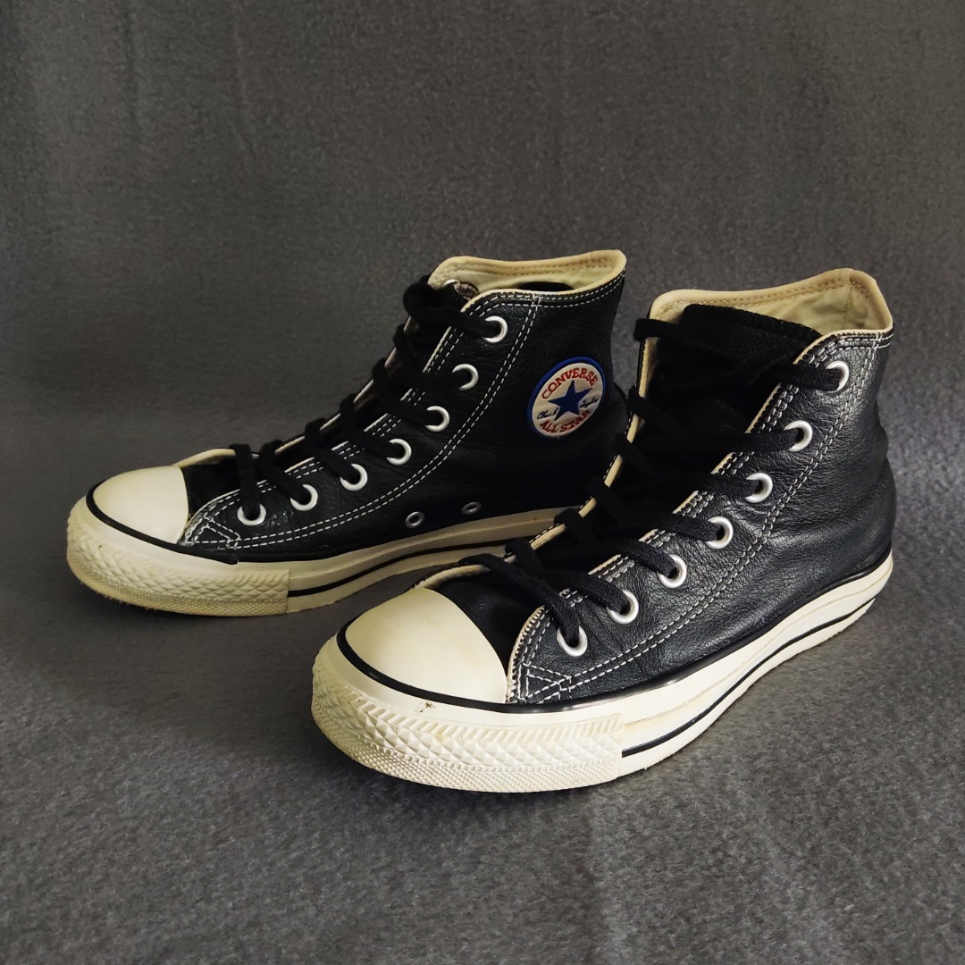 Converse Chuck Taylor All Star High Leather Sneakers Black