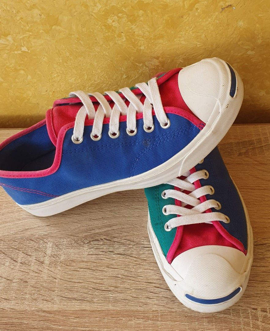 Converse Jack Purcell Happy Camper Game Royal (Category: Sneakers) located in Cebu City. Submitted by beebums (Listing ID 1257082251, Image 2). Description: Converse Jack Purcell Happy Camper used condition. minimal heel drag. still very nice.