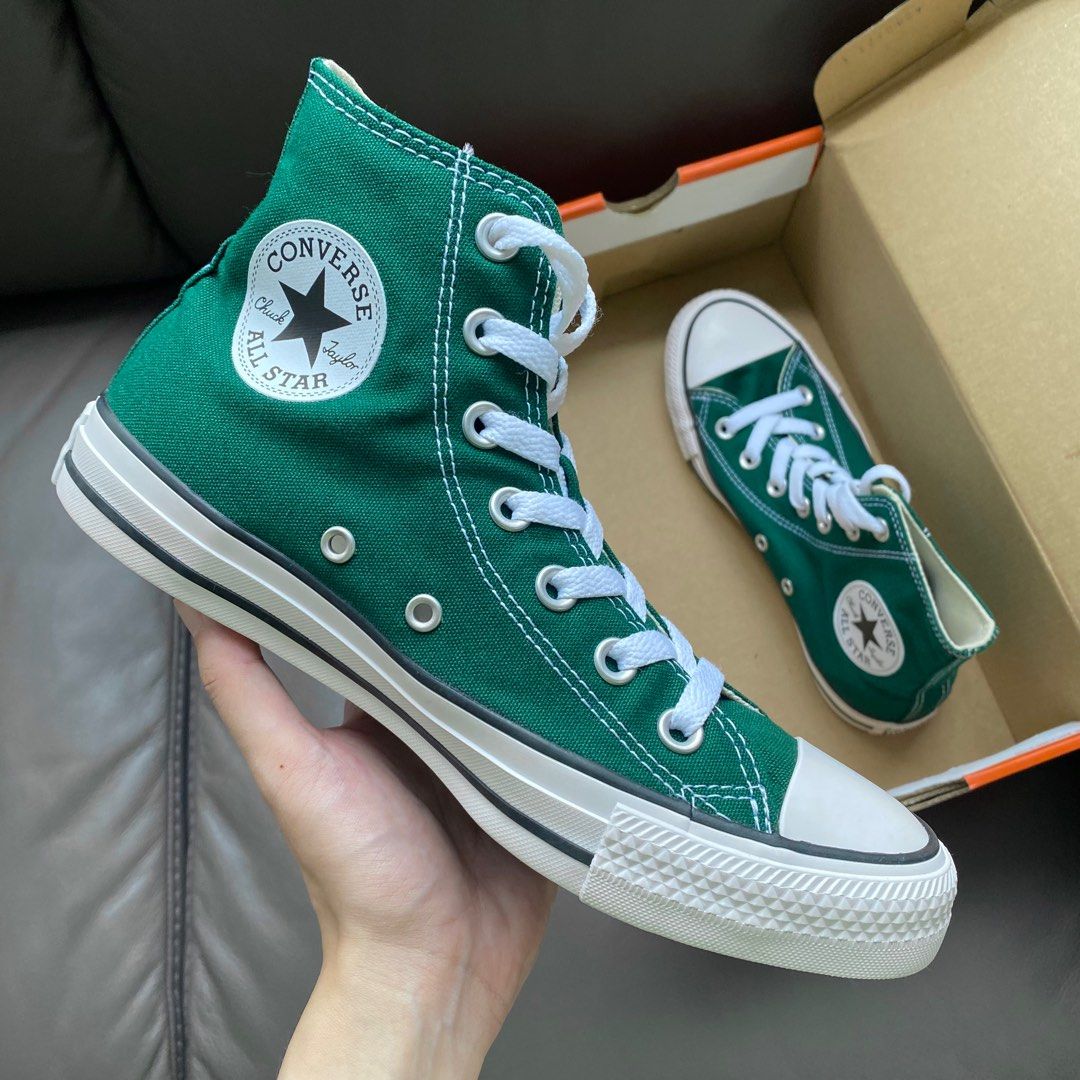 Green converse size 5 clearance