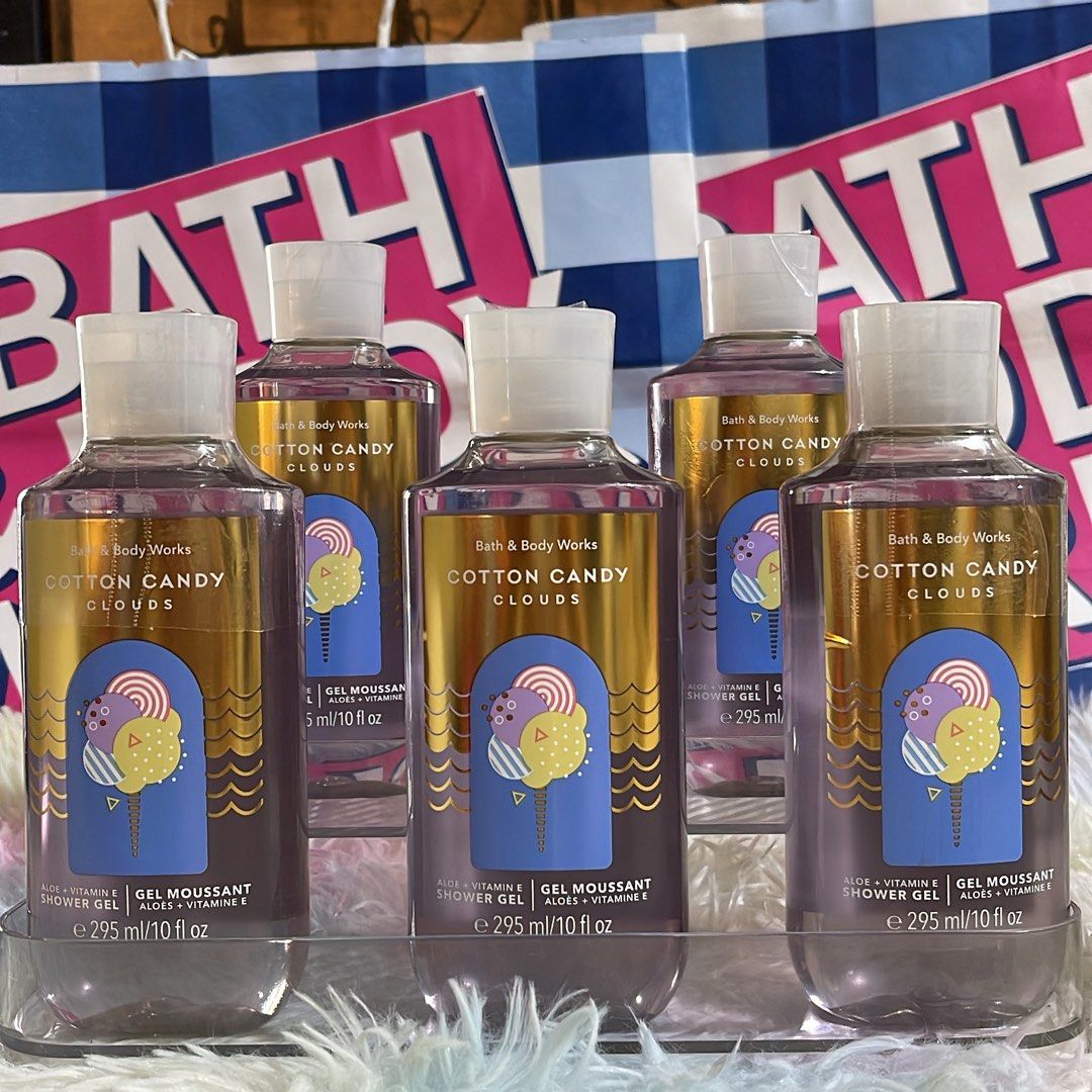 Cotton Candy Clouds Shower Gel by BBW Beauty Personal Care Bath Body Bath on Carousell