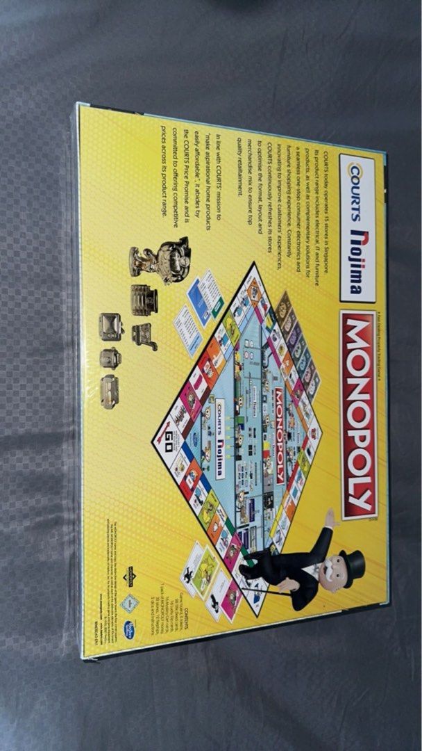 Courts Limited Edition Monopoly Hobbies Toys Toys Games on Carousell