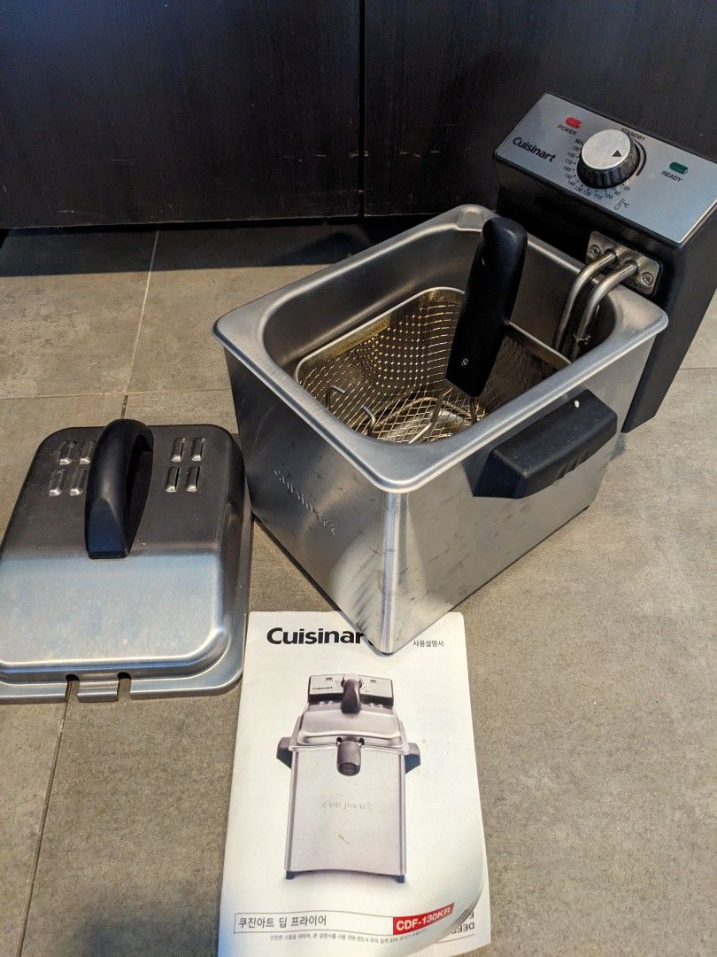 Cuisinart Deep Fryer 2L, TV & Home Appliances, Kitchen Appliances