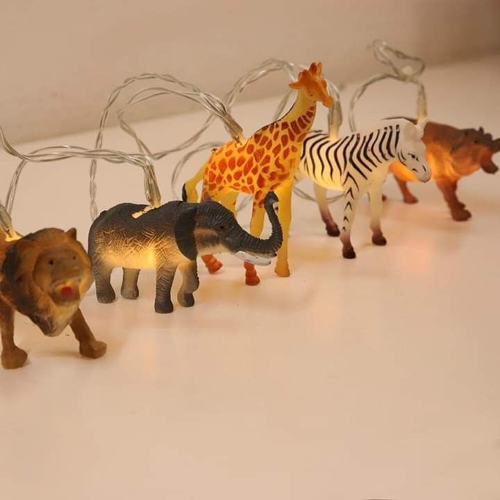Decorative Animals With LED String Lights Fun for Children's Room ...
