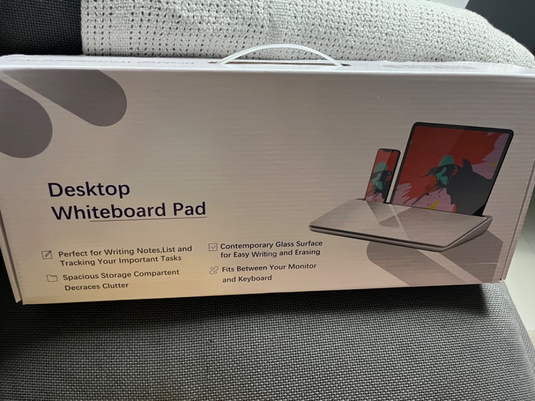 Desktop whiteboard pad, Computers & Tech, Desktops on Carousell