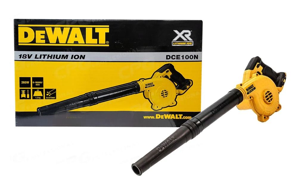 Dewalt DCE100N 18/20V Cordless Air Blower (Bare Tool) (Category: Construction Tools & Equipment) located in Quezon City. Submitted by vertexpowertools (Listing ID 1257091484, Image 1). Description: Bare Tool - Battery and Charger not yet included Applications: Tuck pointing cleaning joints Clearing debris from the ground or overhead Clearing work area or blowing debris off tools This 20V MAX* Cordless Blower is ideal for clearing debris from the 
