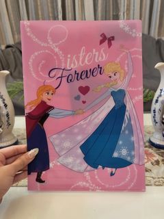 Disney Frozen × Kirin Mini Pink Folder