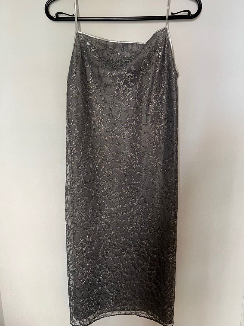 dkny grey dress