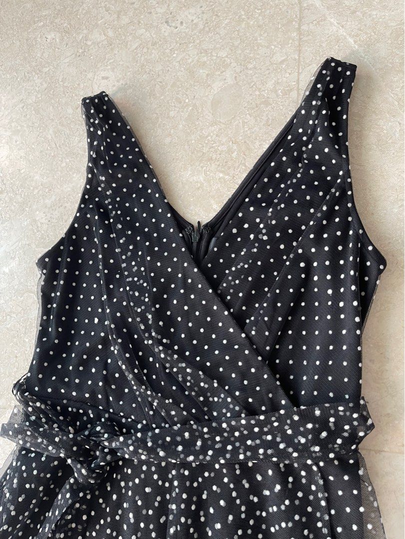 Dkny polka dot dress hot sale