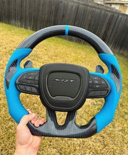 Dodge Charger carbon fiber steering wheel